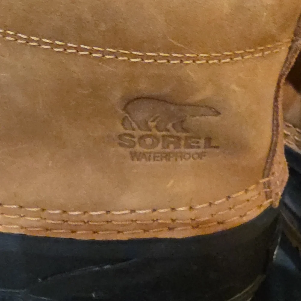 Sorel Kids Youth Cheyanne II Lace Tan and Black Snow Rain Boots Waterproof